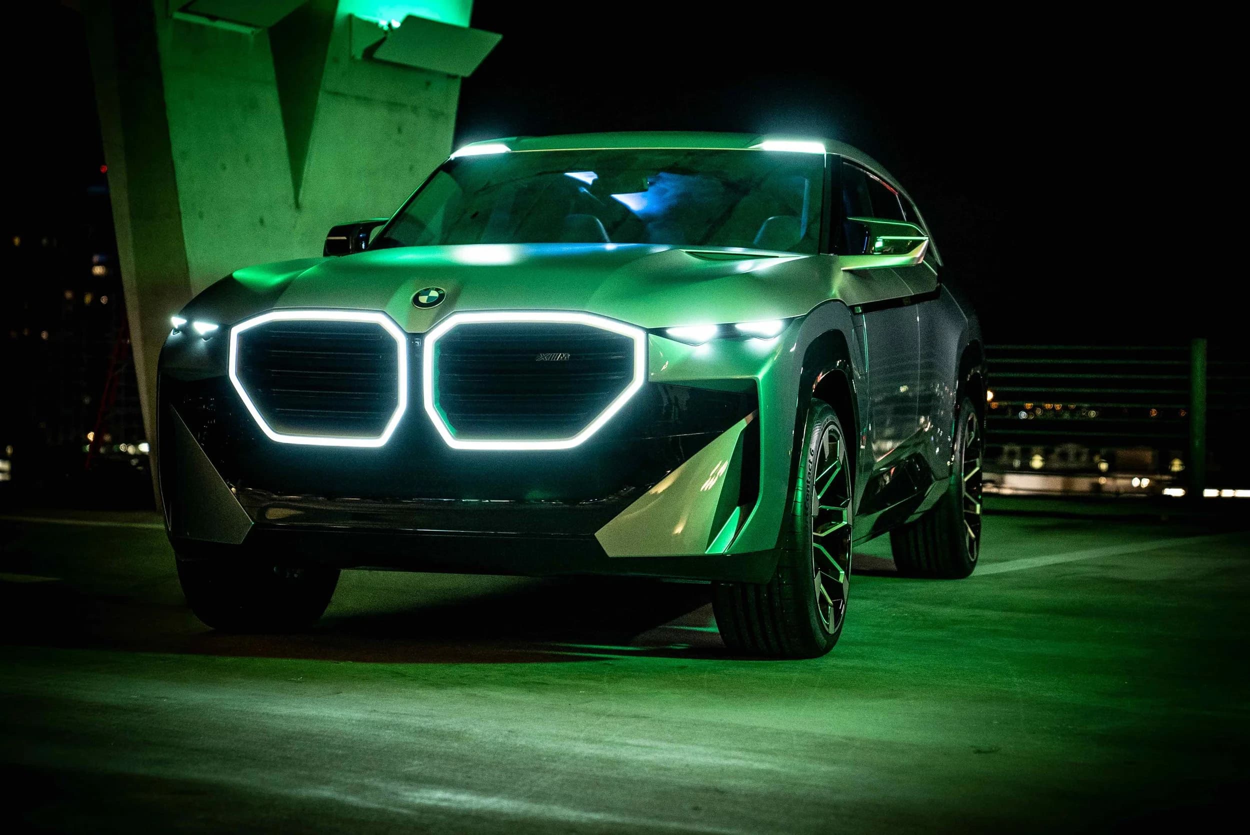 Crowd at BMW XM reveal